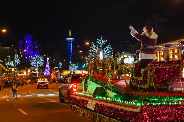 Gatlinburg's Fantasy of Lights Christmas Parade