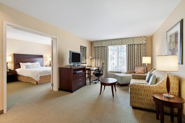 A King Suite at the Hilton Garden Inn Annapolis