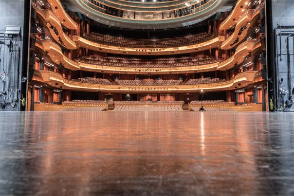 Schuster Stage Empty