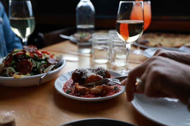 Valentine's Date, a picture of the food