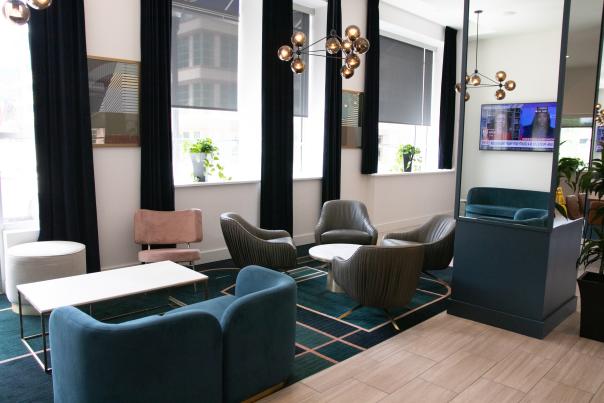 Hilton Garden Inn in downtown Flint