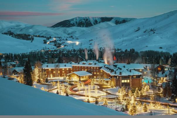 Sun Valley Winter Scenic