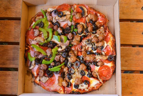 Track Town Pizza Eugene by Melanie Griffin