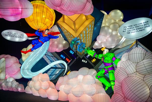 Image of Universe of Light DC exhibit at Gaylord Texan Resort in Grapevine, Texas