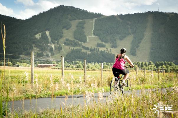 Biking Into Jackson Hole