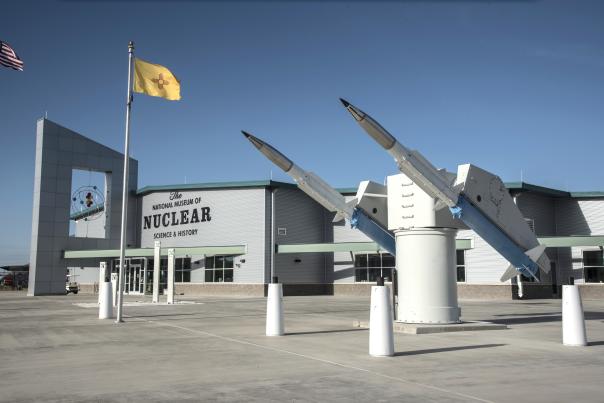 Exterior of the National Museum of Nuclear Science & History