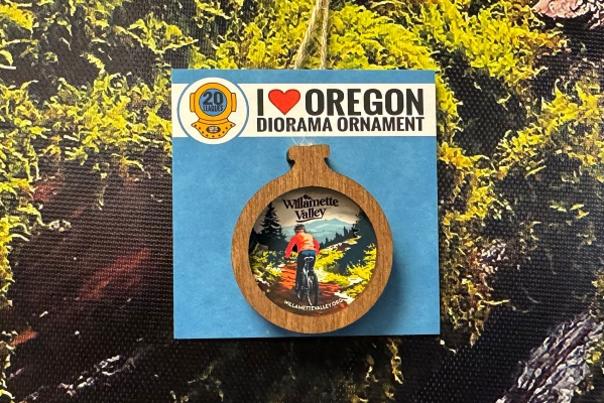 Willamette Valley Visitors Association 2024 Holiday Ornament