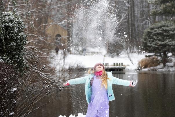 Brown's Chapel Park - Reston - Kids - Snow- Winter