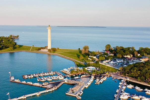 Perry Monument Aerial