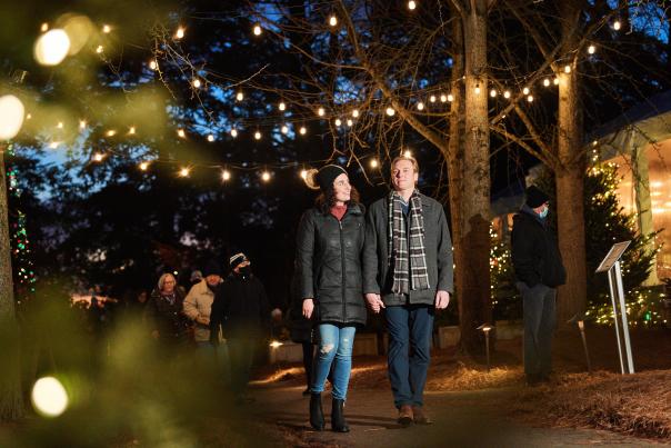 Couple at Longwood Gardens