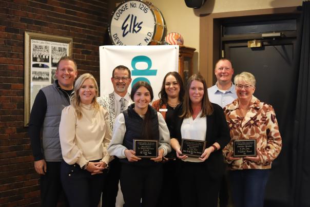 Award Winners at the 99th Annual Devils Lake Chamber Celebration of Business and Community