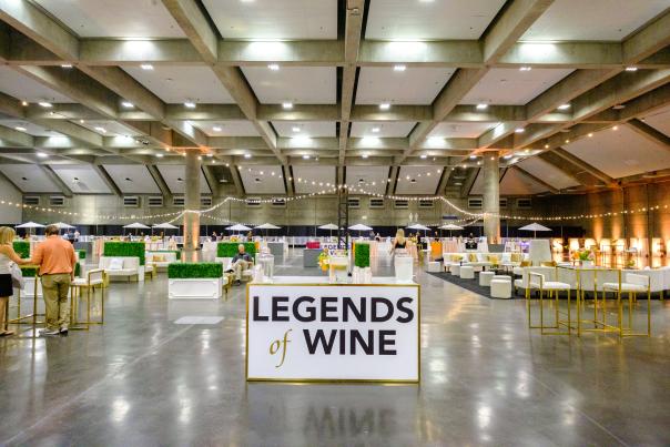 Legends of Wine event held inside the Safe Credit Union Convention Center