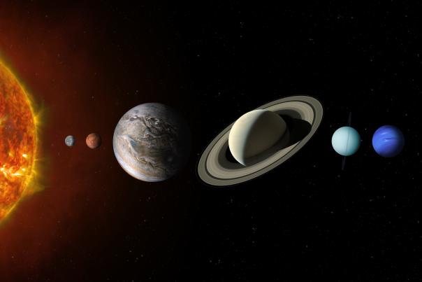 Look up for the Parade of Planets