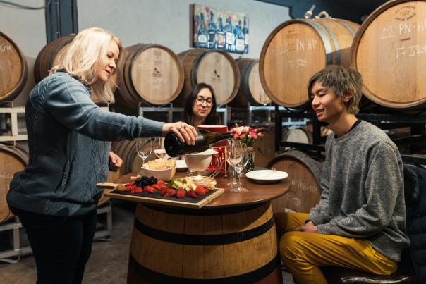 Fondue Wine Tasting at The View Winery Vineyard 3