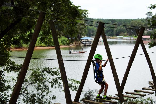 Treetop Adventures - Lake Hickory, Boat