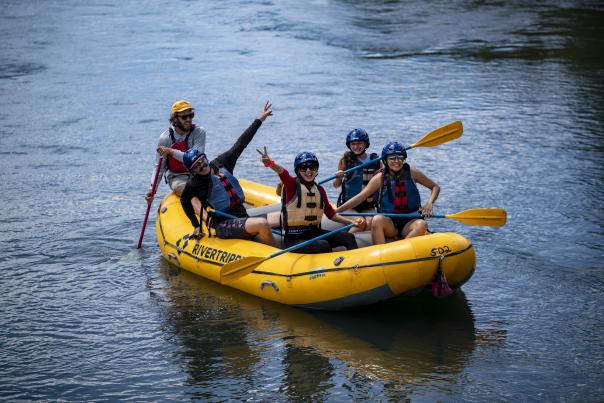 Rafting on the Animas River in Summer