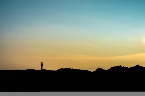 Badlands Silhouette