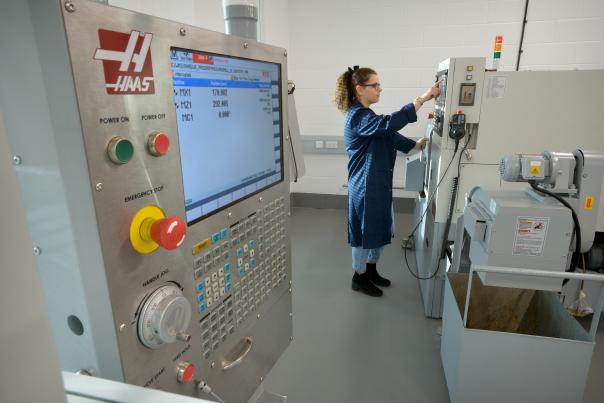 University of Bolton CNC machine