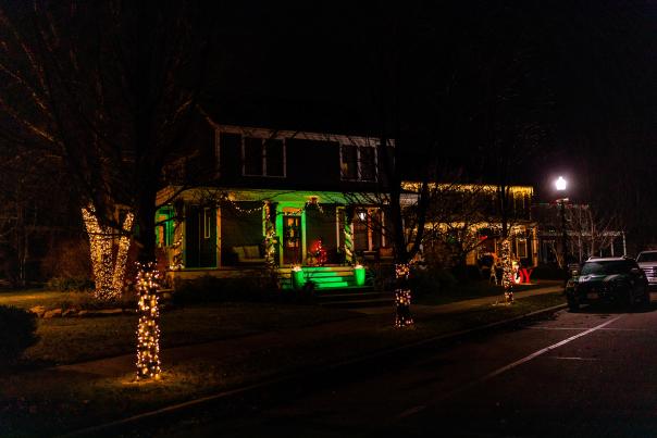 Christmas Lights at E's House
