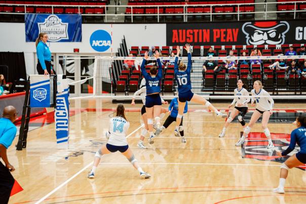 women's volleyball match