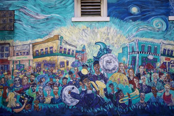 Hayley's Mural by Ginger Woechan