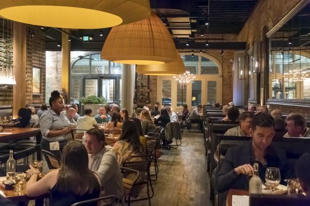 Central - people dining