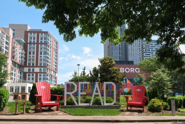 The Boro Tysons - Charlotte Geary - OBVFX - Read a Book - Park Setting