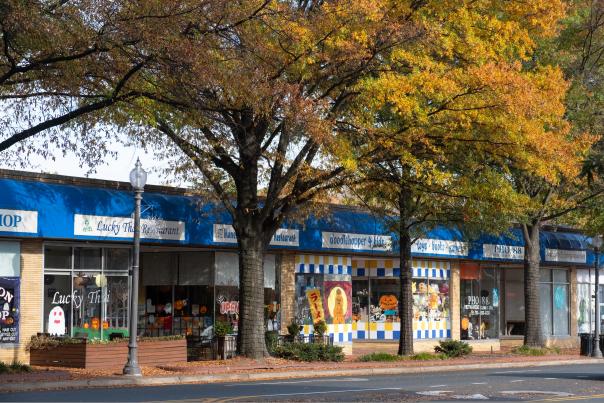 Falls Church - Broad Street - Storefronts - Shopping - Charlotte Geary - OBVFX