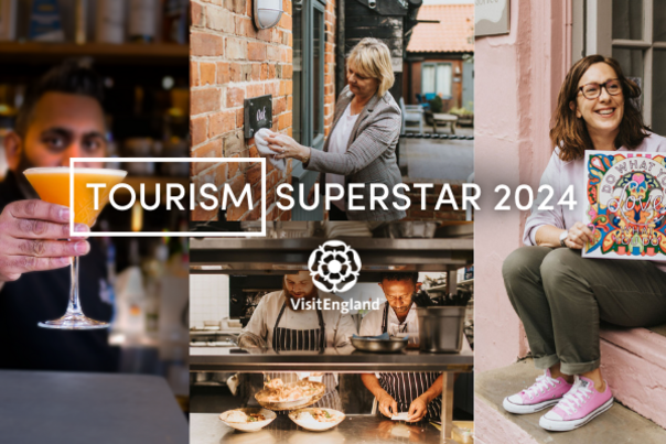 A collage of images showcasing some of Lincolnshire's business owners
