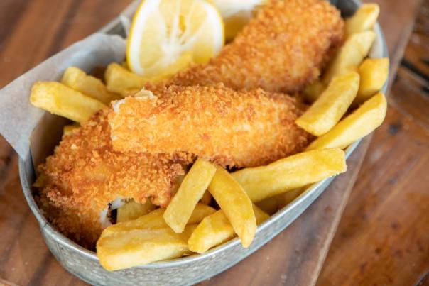 Blue Cod at The Grille Cafe