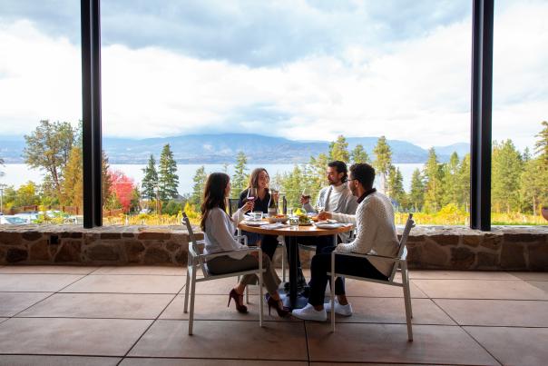 Group Dining at Home Block Restaurant CedarCreek Estate Winery