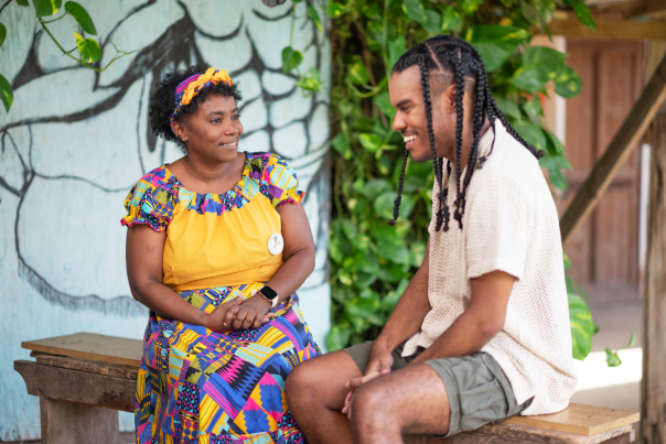 Community Tourism - People at Charles Town Maroon Village