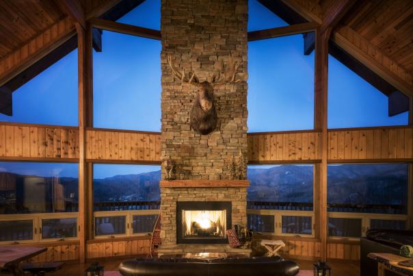 Boone Cabin Fireplace