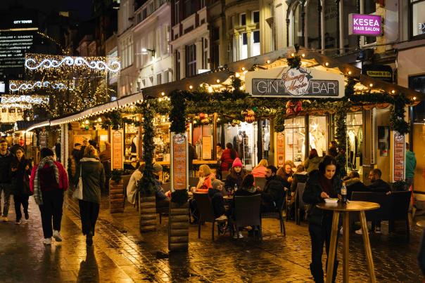 Christmas Market in Manchester