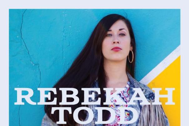 Album cover of Rebekah Todd, titled Crooked Lines.