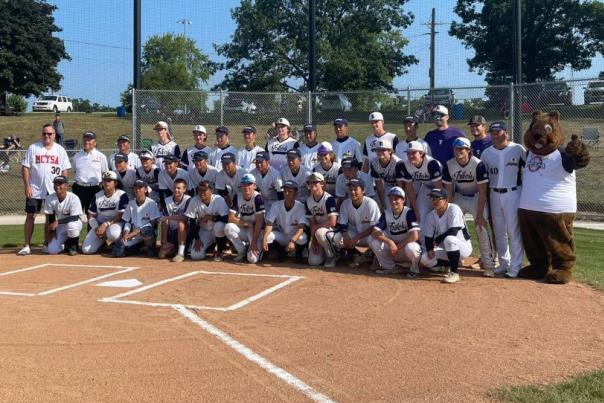 MCYSA Baseball Game with Willie in Woodstock IL