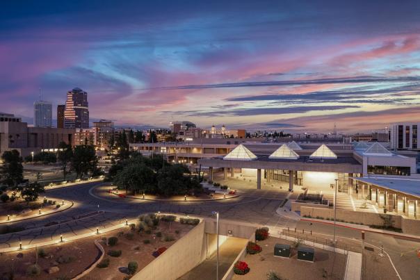 Tucson Convention Center at Sunset