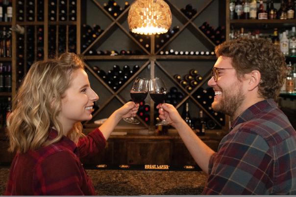 Crush Wine Bar couple