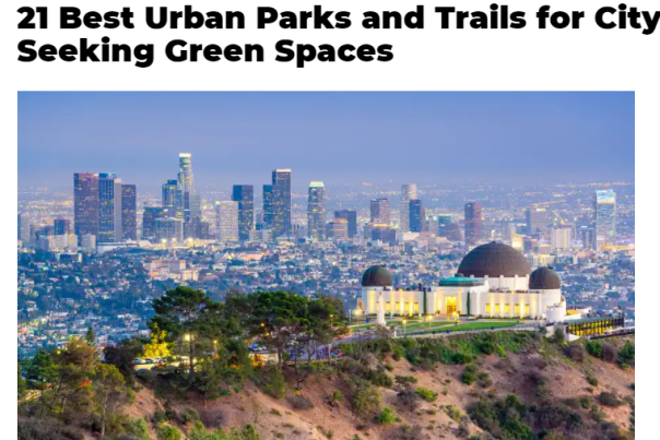 Urban Parks Article