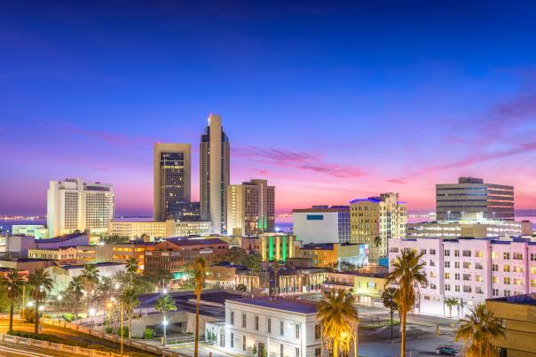 Corpus Christi Skyline Downtown