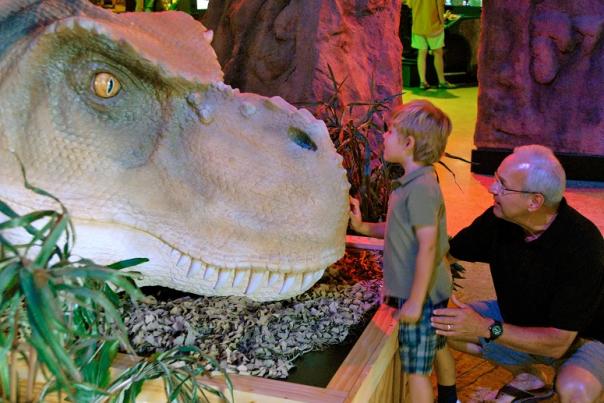 Photo from Be The Dinosaur exhibit