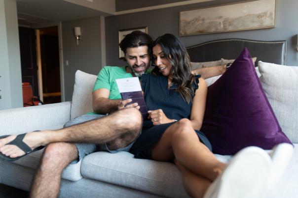 Couple at Ambassador Hotel