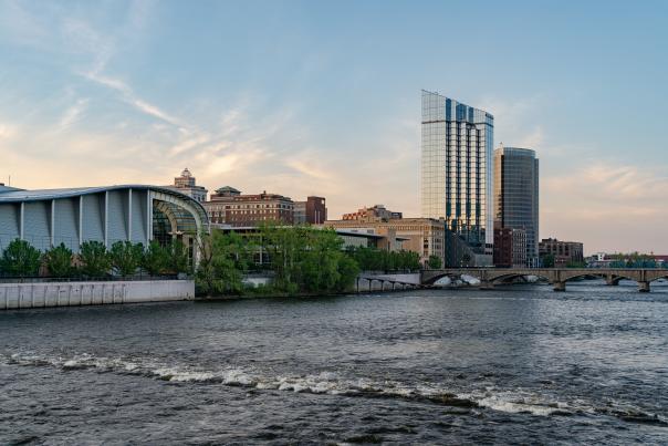 Convention Center and River, 2022