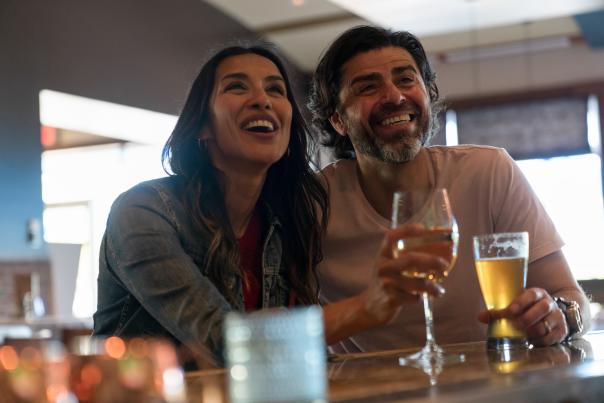 Couple at Newport Grill