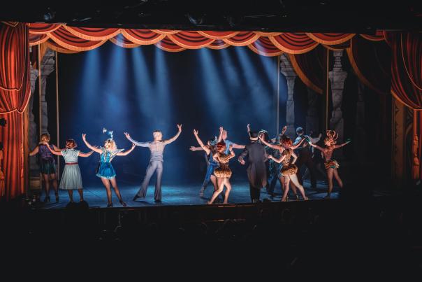 Dancers on stage