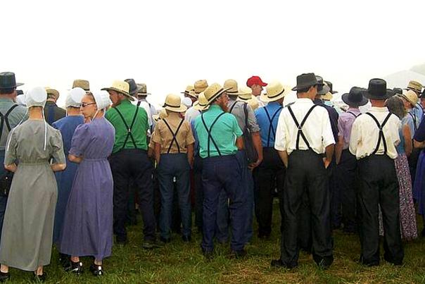 Group of Amish | Shipshewana