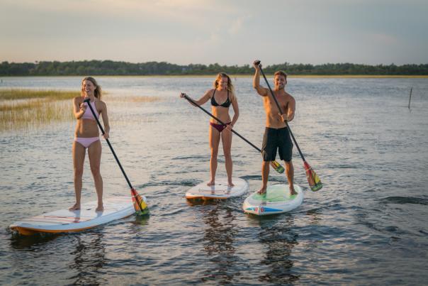 Paddleboarding Wrightsville Beach