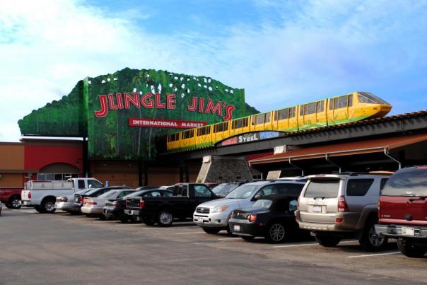 Monorail at Jungle Jim's in Eastgate (photo: Jungle Jim's)