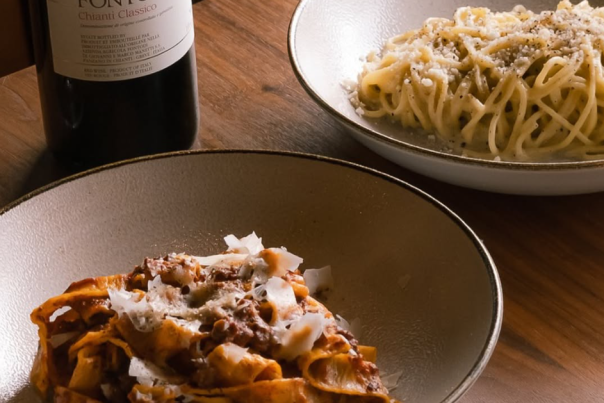Lamb Pappardelle and Cacio e Pepe