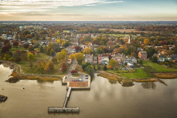 Fall Aerial Of New Castle
